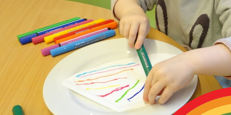 Regenbogen Experiment