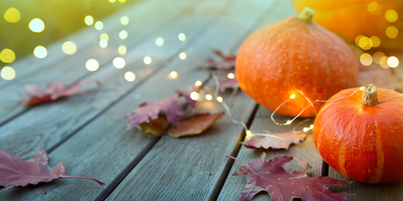 Herbstliches Pantomime Theater