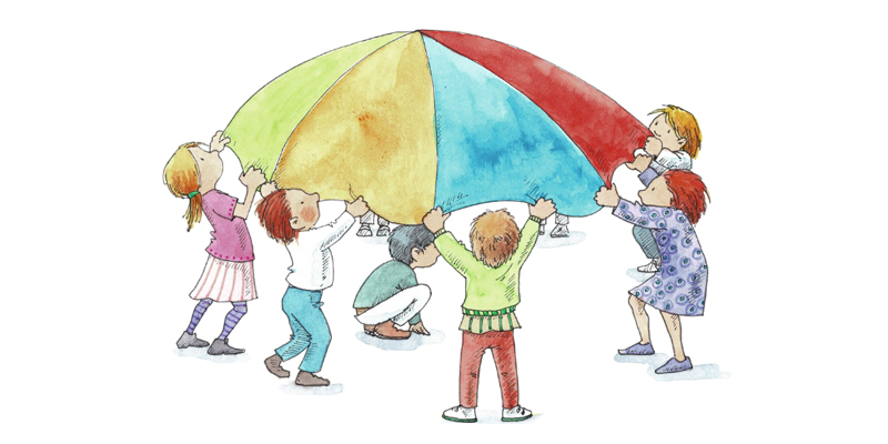 Ideen für das Schwungtuch