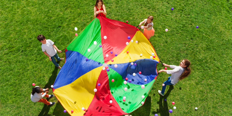 Ideen mit dem Schwungtuch