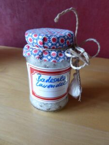Lavendel-Badesalz