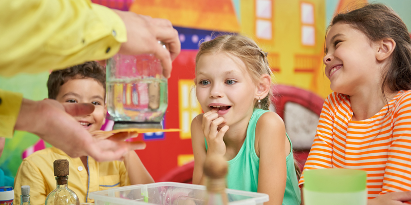 Experimente für Kinder