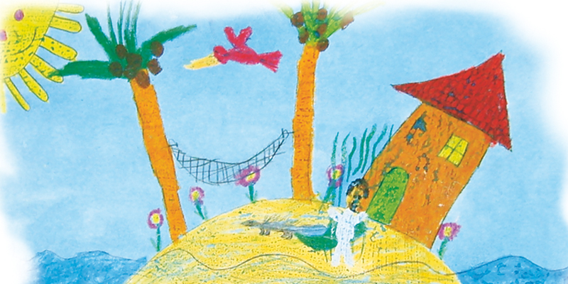 Malanregung: Meine Trauminsel