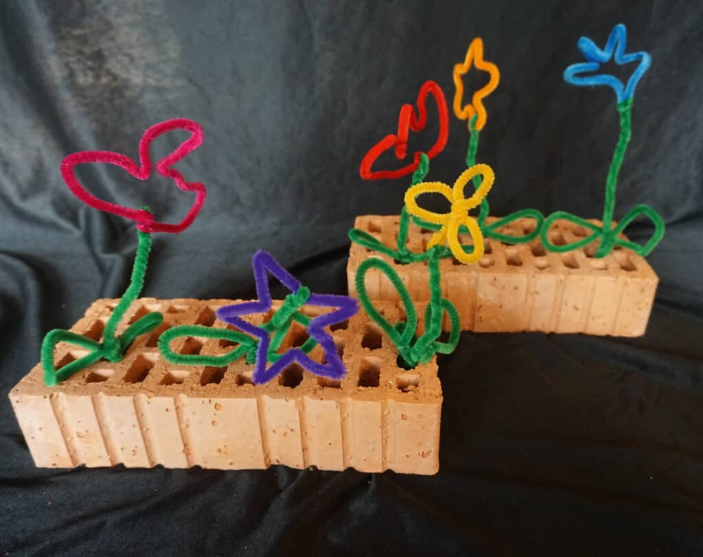 Kunterbunte Deko für das Handwerksfest