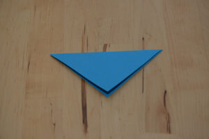 Faltanleitung Schmetterling Schritt 2