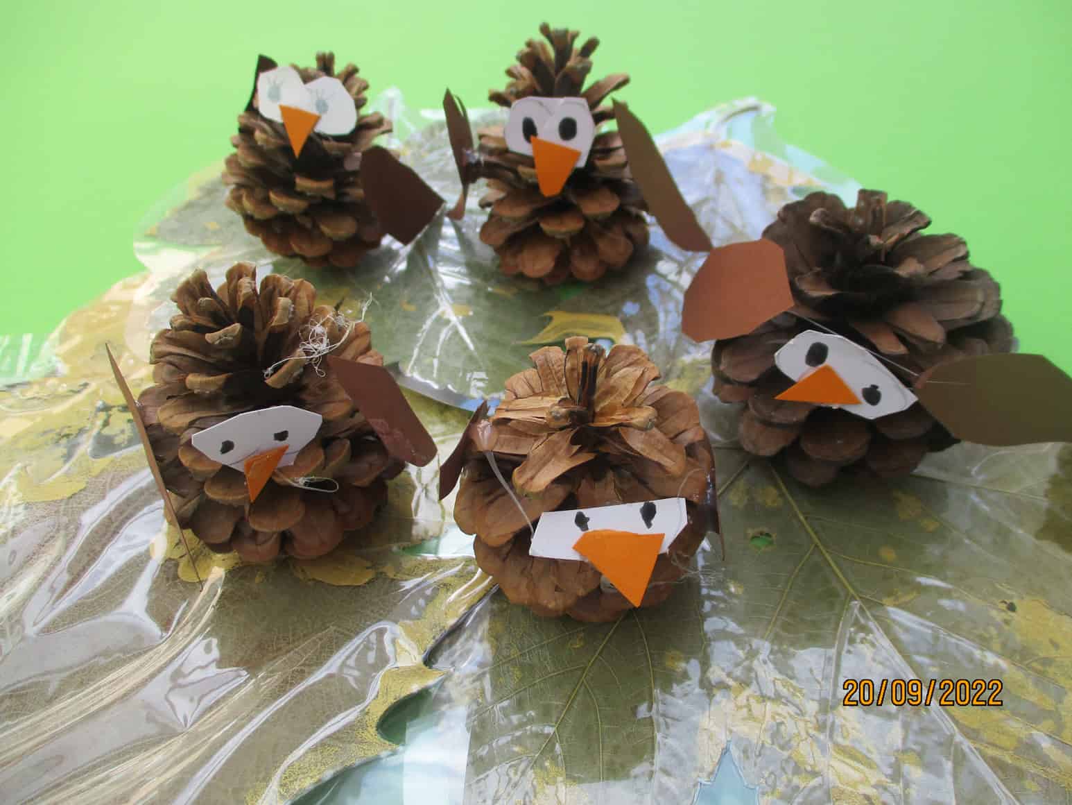 Tiere aus Tannenzapfen