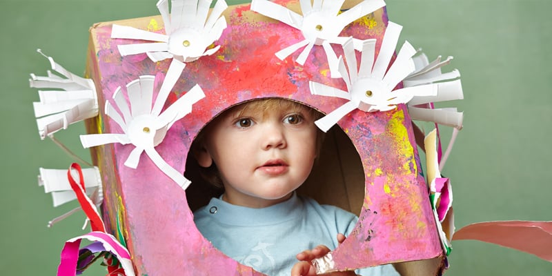 Basteln mit Alltagsmaterialien