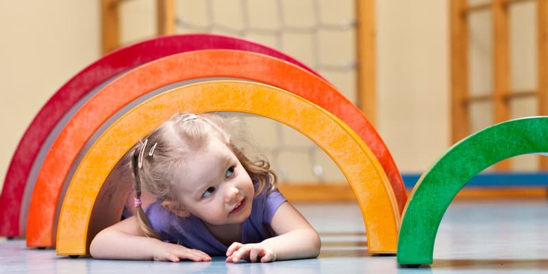 Bewegung in der Krippe