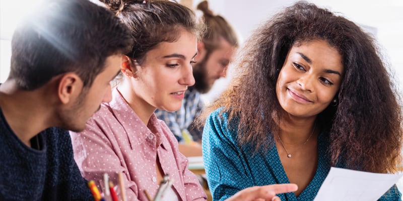 Gespräch unter Kollegen