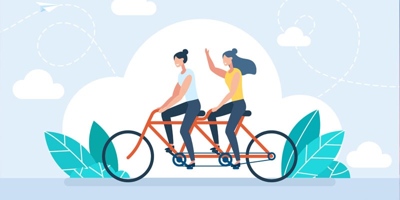 Ein Führungstandem als Kitaleitung