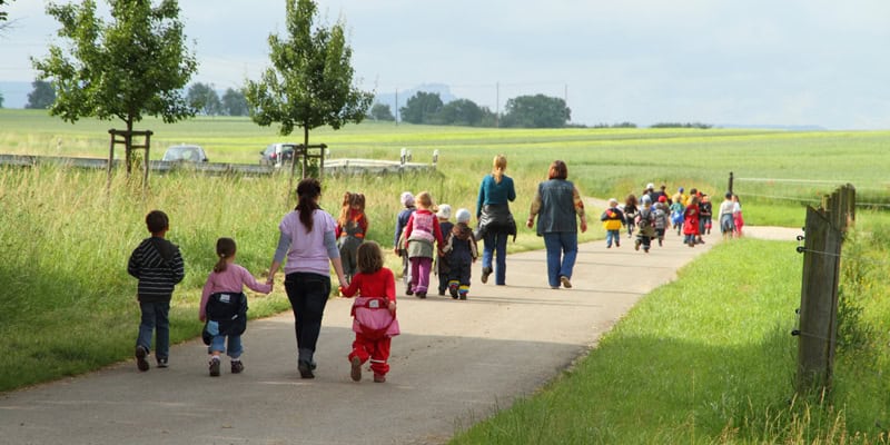 Elternkommunikation in der Vorschularbeit, Ausflug mit Kindern