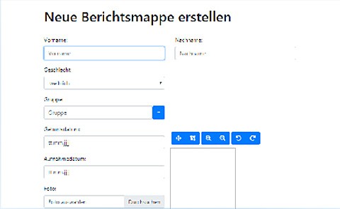 Neue Berichtsmappe erstellen - GABIP