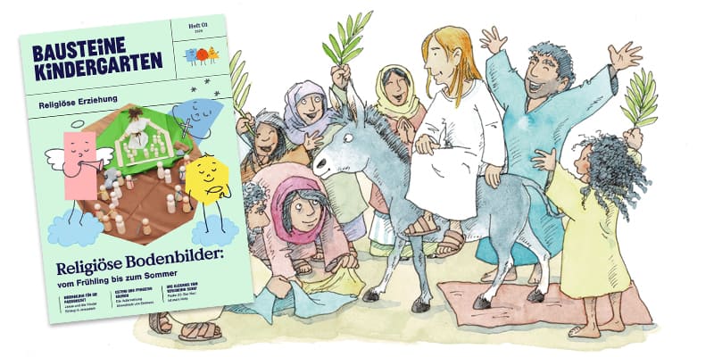 Medientipp zur Ausgabe Religiöse Bodenbilder: vom Frühling bis zum Sommer