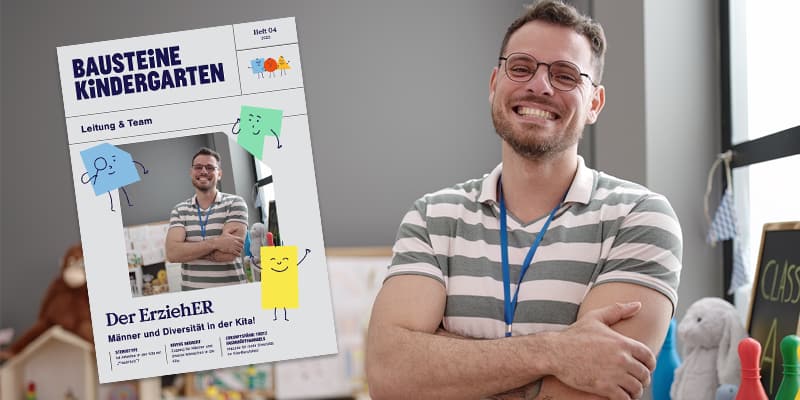 Männer und Diversität in der Kita! Medientipp 73-2304