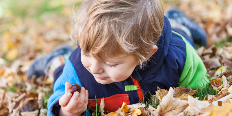 Kinder brauchen Zeit zum Entdecken