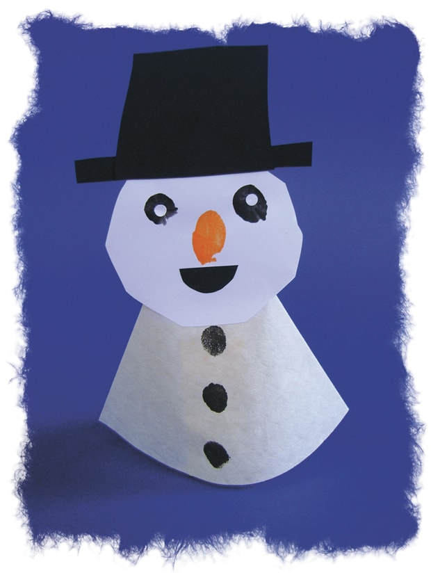 Schneemann U3 Kinder