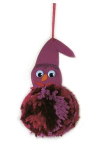 Wichtel aus einem Pompon